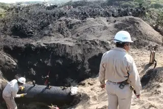Ductos de Pemex, en riesgo por deslaves e inundaciones en el norte de Veracruz