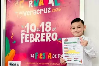 Imagen Este es el virtual rey infantil del Carnaval de Veracruz 2026