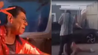Amenazó con tijeras a un menor y esto le hicieron sus vecinos (+Video)