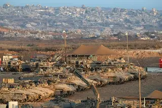 Imagen Hamás entrega otros dos cuerpos de rehenes al ejército de Israel