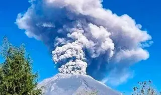 Imagen ¿Cenizas del Popocatépetl puede dañar la salud? Esto dice la UNAM 