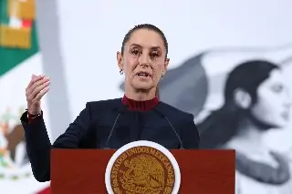 Imagen Se investiga causa del derrame de hidrocarburo en el río Pantepec, en Veracruz Sheinbaum