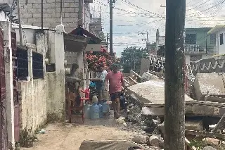 Imagen AMPI Veracruz estima que mayoría de casas afectadas en Poza Rica no tenían seguro
