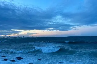 Imagen Primer evento de norte en Veracruz podría traer estas rachas de viento