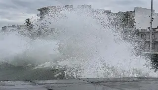 Se intensifica; norte podría alcanzar rachas de hasta 100 km/h en Veracruz