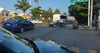 Imagen Accidente en la esquina de Allende y Mario Molina en Veracruz 