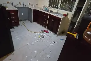 Imagen Roban en casa de enlace de diputado por Zongolica
