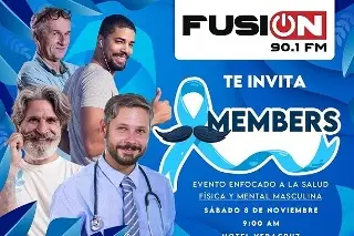 Imagen Asiste a Members evento enfocado a salud masculina ¡Invita FUSIÓN 90.1 FM!