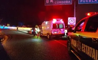 Muere joven motociclista fatal accidente en autopista de Veracruz
