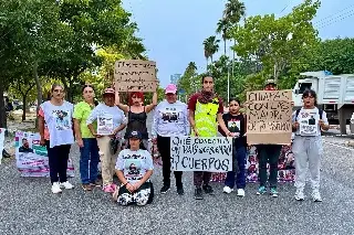 Imagen Madres buscadoras denuncian intimidaciones por plantón frente a Fiscalía de Chiapas