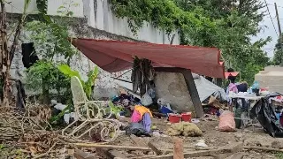 Imagen Frente frío complica situación de emergencia de damnificados en Poza Rica, Veracruz 