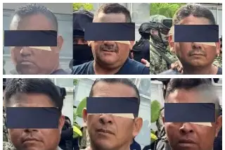 Imagen Detienen a seis policías de Tabasco presuntamente vinculados con 'La Barredora'