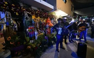 Nueve años de fe a la Santa Muerte en colonia de Coatepec
