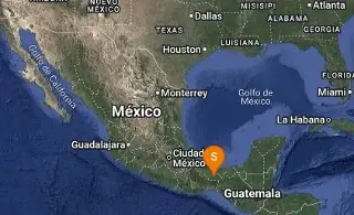 Imagen Sismo sacude al sur de Veracruz este domingo