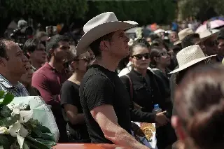 Imagen Habitantes de Uruapan claman justicia por asesinato de Carlos Manzo