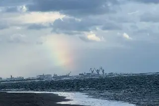 Imagen Hermoso arcoíris en Veracruz