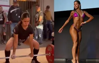 Ella es la policía de Veracruz que ganó medalla de oro en Powerlifting