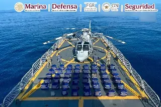 Imagen Aseguran 2.5 toneladas de cocaína en costas de Michoacán