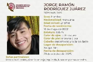 Joven desaparece en Xalapa, Veracruz; estas son sus características 