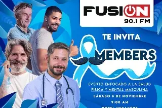 Invitan a MEMBERS, evento gratuito de salud masculina en Veracruz