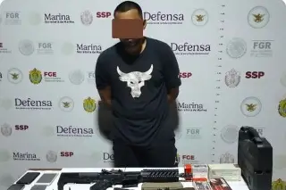 Detienen a sujeto con armas de fuego, climas y más en Las Choapas, Veracruz