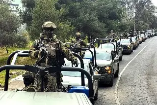 Llegan 300 elementos del Ejército y Guardia Nacional a Morelia como parte del Plan Michoacán