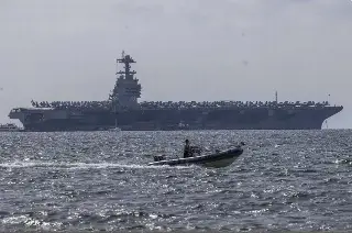 Llega el mayor portaviones nuclear de EU a América Latina y el Caribe