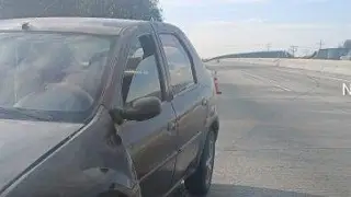 Cierre parcial de circulación en carretera de Veracruz; aquí el motivo 