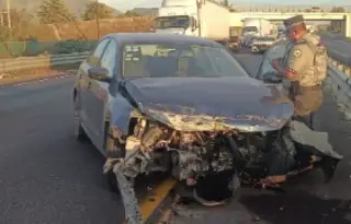 Hay cierre parcial de circulación en carretera de Veracruz; a esto se debe 