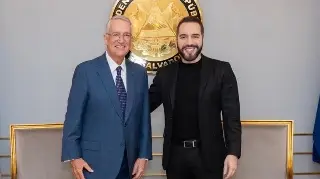 Imagen Salinas Pliego se reúne con Nayib Bukele, presidente de El Salvador; de esto hablaron 