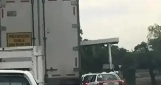 Se registra cierre parcial de circulación en autopista de Veracruz, ¿Por qué?