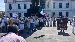 Imagen Marchan en Veracruz contra la violencia en México