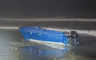 Deja 4 migrantes muertos y 4 heridos volcadura de bote en San Diego; entre ellos mexicanos