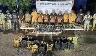 Enfrentamiento armado deja cinco muertos y nueve detenidos en Culiacán