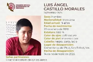 Desaparece menor de edad en zona centro del estado de Veracruz 