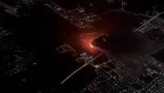 Investigan explosión en fábrica de Argentina. Así fue captada desde el cielo (+Video)