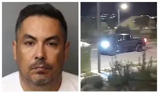 Graban a agente migratorio fuera de servicio apuntando con un arma a menor en EU