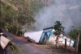 Medio Xalapa se quedaría sin agua por fuga. Esto informan