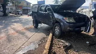 Choque múltiple en avenida de Veracruz deja daños materiales y caos vial 