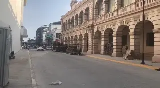 Abierta a la circulación, la avenida 5 de Mayo en Veracruz (+Video)