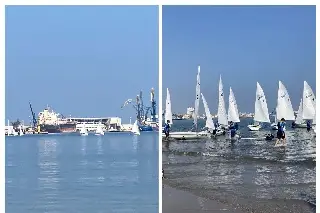 Más de 20 barcos participan en la Regata de Veleros en Veracruz