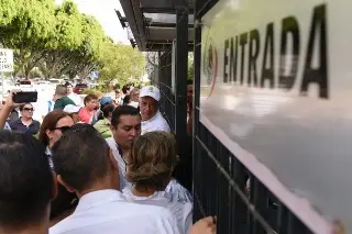 Congreso abre diálogo tras protesta por reforma sindical en Veracruz