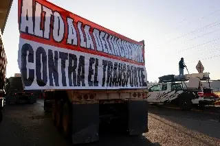 Sheinbaum asegura que hay atención y diálogo con transportistas pese a bloqueos en carreteras