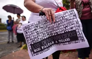 Colectivos invitan a familiares de desaparecidos a acudir a brigadas de identificación