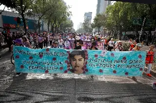 Imagen Miles de mujeres urgen frenar la violencia feminicida en México: 'No llegamos todas'