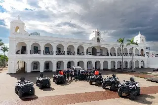 Entregan cuatrimotos a elementos de Protección Civil de Boca del Río 