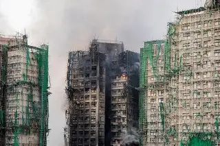 Imagen Suman casi 100 muertos por incendio en edificio de Hong Kong 