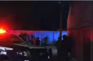 Fuerte movilización tras hallazgo de objeto en vivienda de Boca del Río