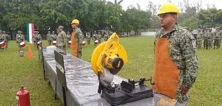 Destruyen varias armas aseguradas al norte de Veracruz 