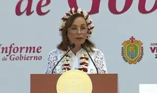 Veracruz pasó a ser el estado menor endeudado de la federación en solo un año: Rocío Nahle